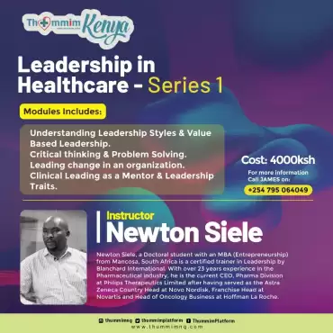 Leadership in Healthcare – Series 1